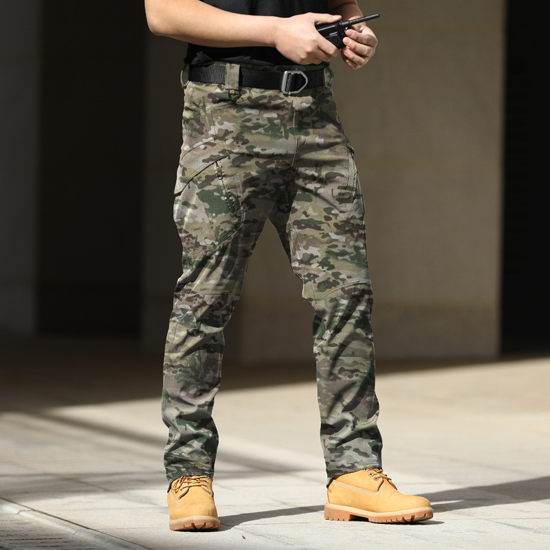 Tactical Pants Camouflage Trai - Fishing Pants Waterproof ulasan dan harga