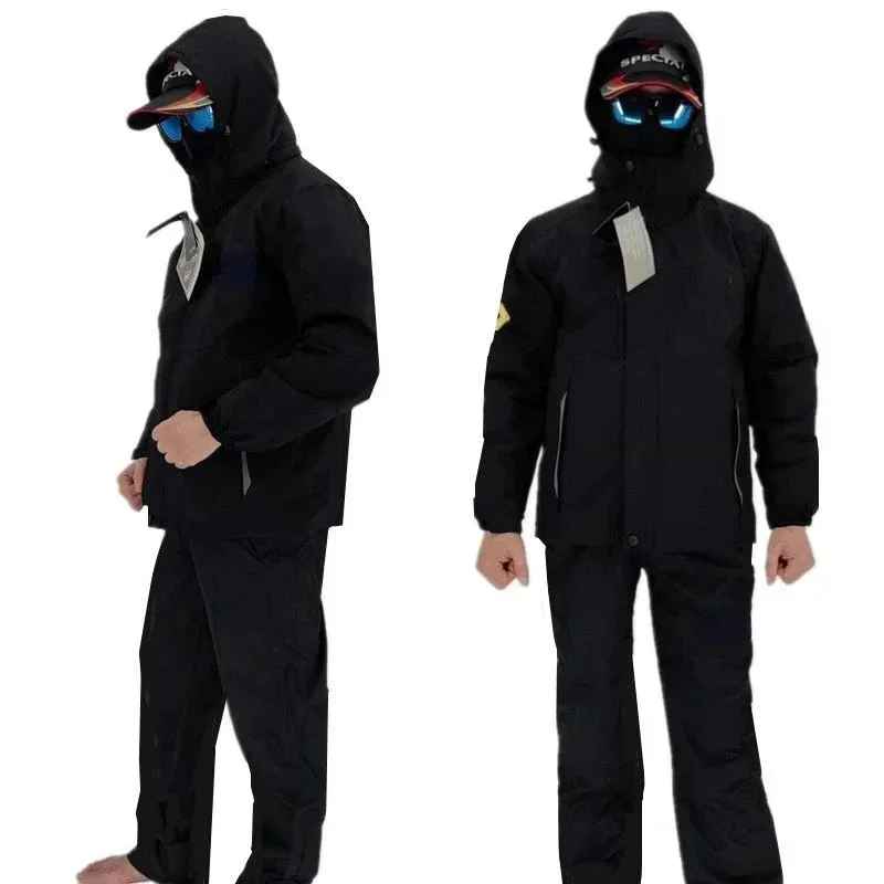 Thick Fishing Clothes Set Wint - Fishing Rain Suit ulasan dan harga