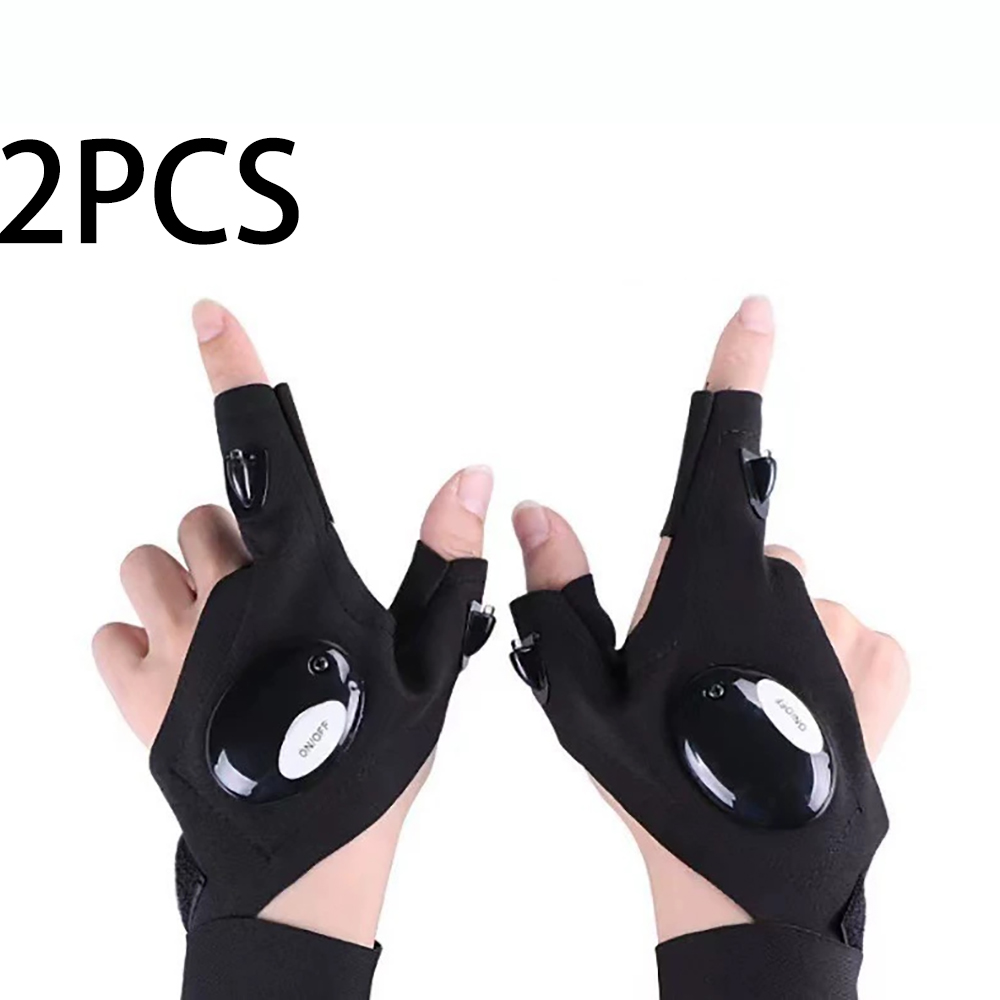 Men's LED Gloves – Light-Up Fi - Fishing Gloves ulasan dan harga